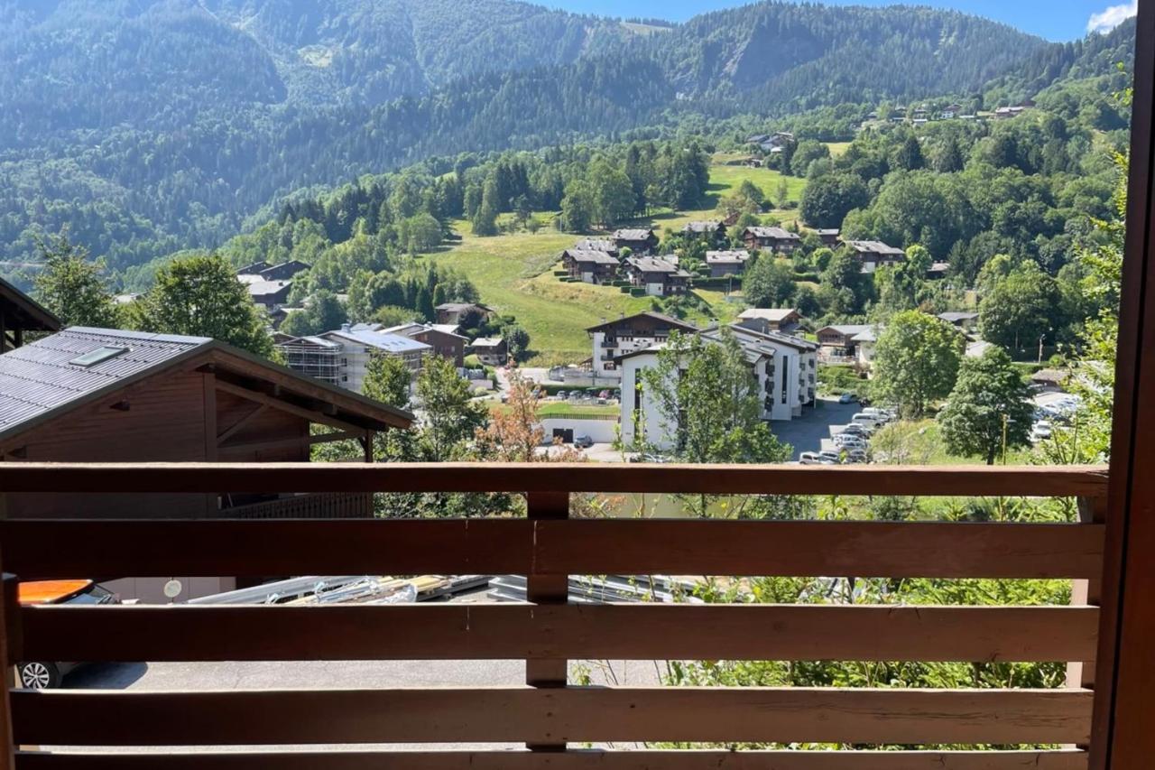 Vue Des "Chavants" Studio 20 M With Balcony Les Houches Eksteriør bilde